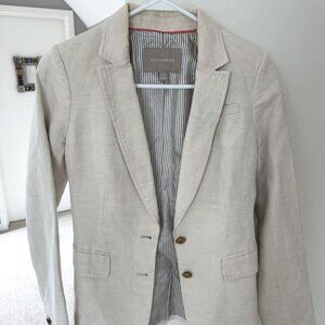 $20 - Women's Linen Banana Republic Blazer Size 0